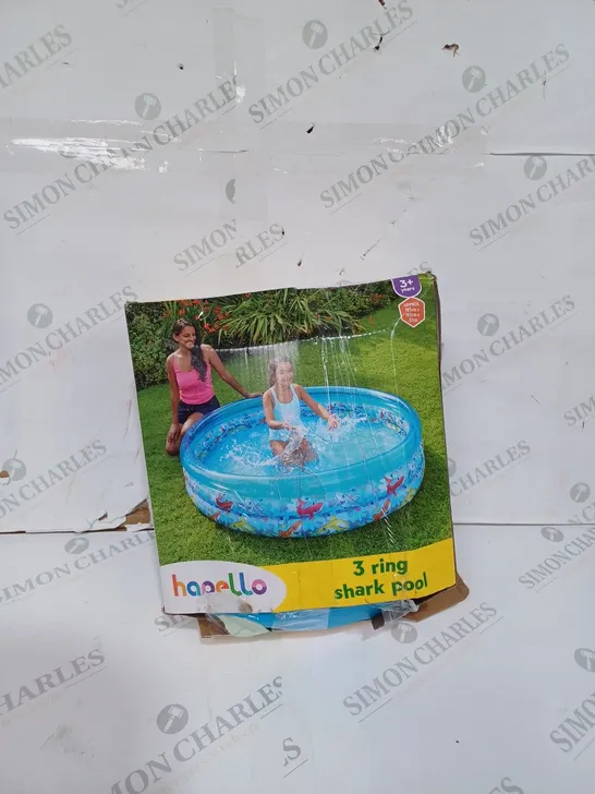 BOXED HAPELLO 3 RING SHARK POOL