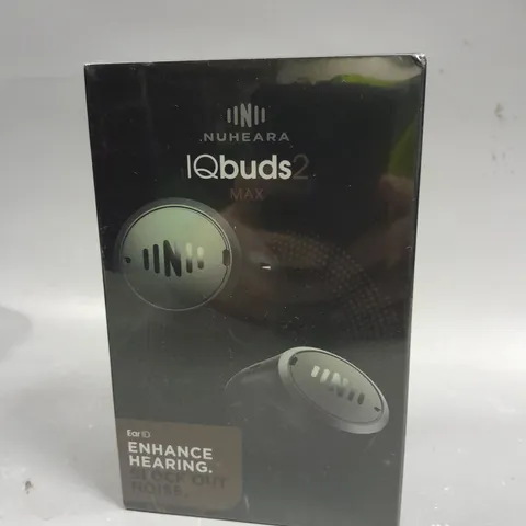 BOXED SEALED NUHEARA IQBUDS2 MAX WIRELESS EARPHONES 