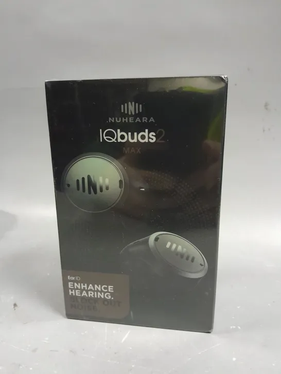 BOXED SEALED NUHEARA IQBUDS2 MAX WIRELESS EARPHONES 