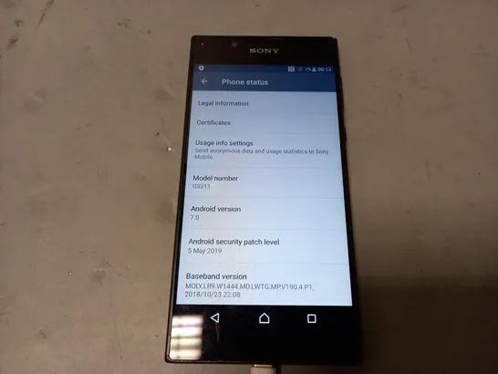 SONY XPERIA G33111