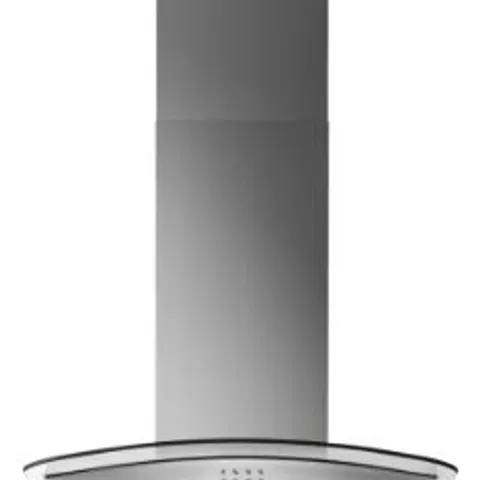 ELECTROLUX WICKES 60CM CURVED GLASS COOKER HOOD STAINLESS STEEL MODEL EFL396A