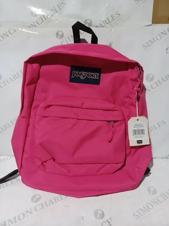 JANSPORT SUPERBREAK ONE MIDNIGHT MAGENTA BACKPACK