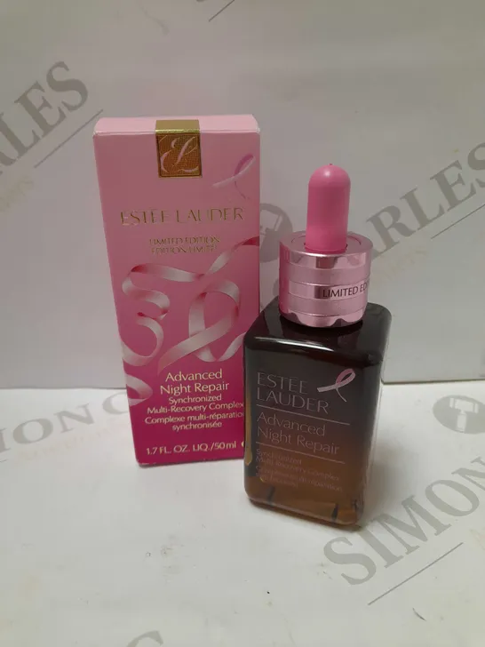 ESTEE LAUDER ADVANCED NIGHT REPAIR SERUM PINK RIBBON LIMITED EDITION 50ML