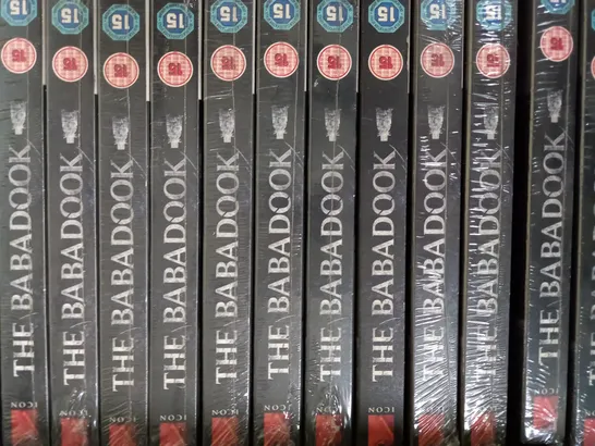 LOT OF APPROXIMATELY 25 THE BABADOOK BLU-RAYS