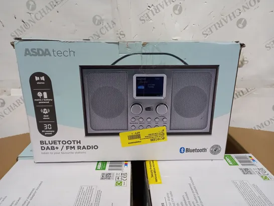 LOT OF 4 BLUETOOTH DAB+/ FM RADIO 