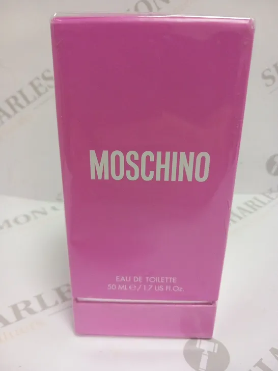 BOXED AND SEALED MOSCHINO EAU DE TOILETTE 50ML