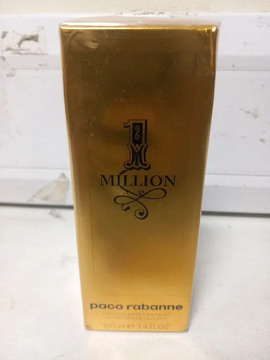 BOXED AND SEALED PACO RABANNE 1 MILLIO AFTERSHAVE LOTION 100ML