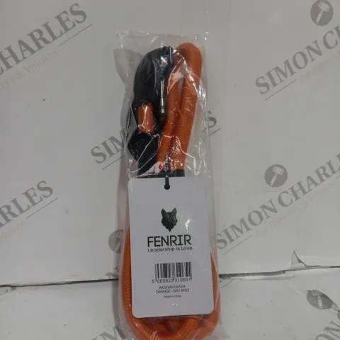 PACKAGED FENRIR RAGNAR ORANGE LEASH 