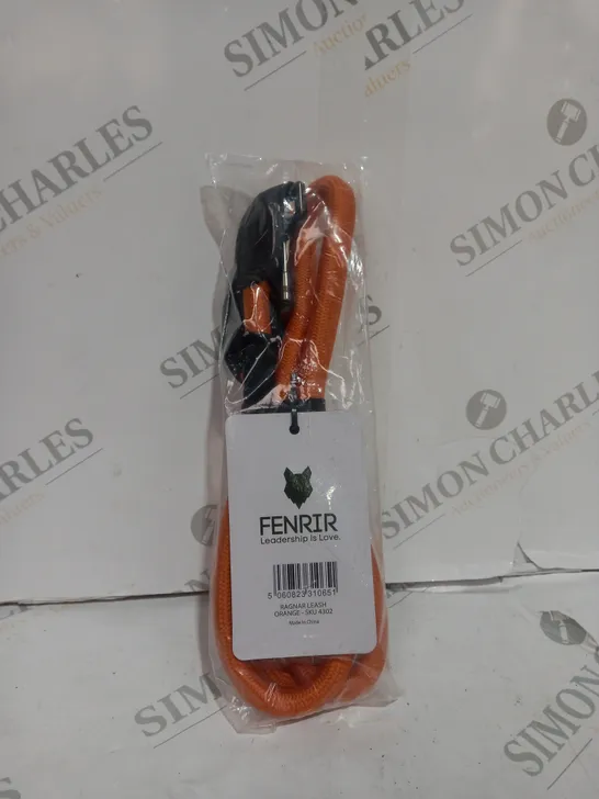 PACKAGED FENRIR RAGNAR ORANGE LEASH 