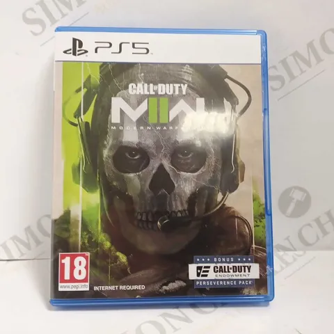 CALL OF DUTY MODERN WARFARE GAME FOR PS5