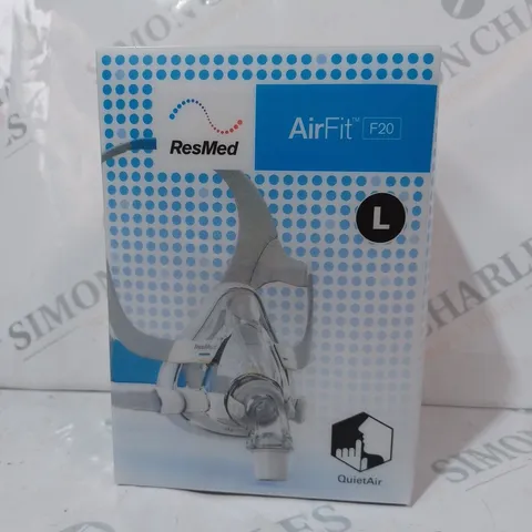 BOXED RESMED AIRFIT F20 MASK SIZE L