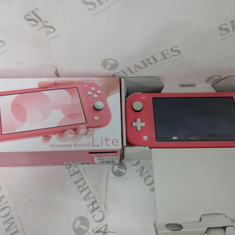 BOXED NINTENDO SWITCH LITE IN PINK