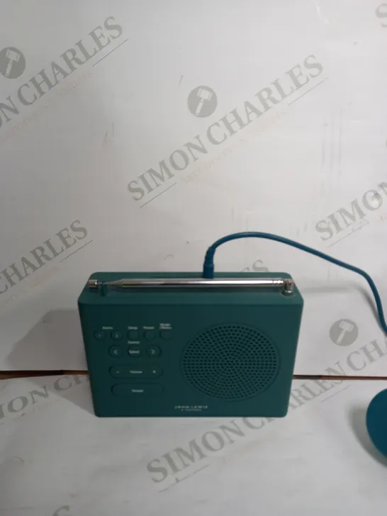 JOHN LEWIS CYAN RADIO