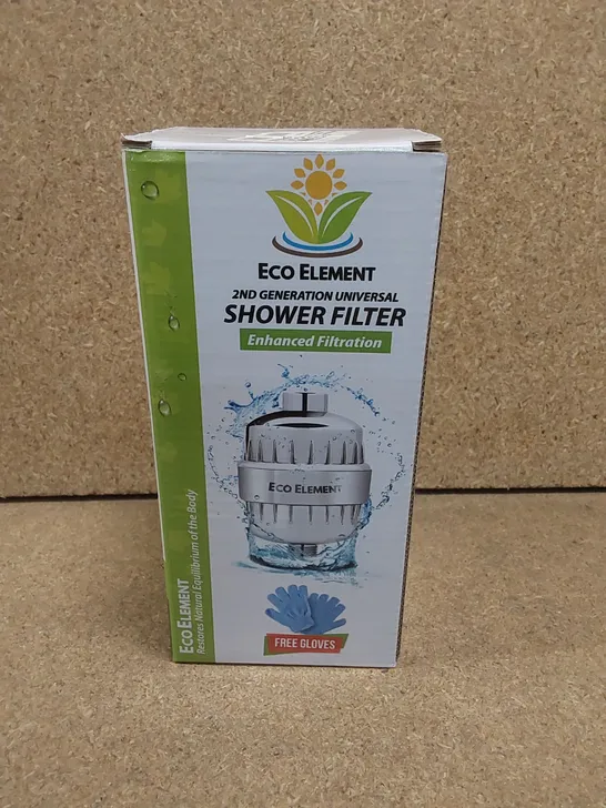 BOX OF APPROX 24 X ECO ELEMENT SHOWER FILTERS 