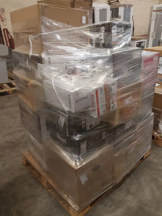 PALLET OF APPROXIMATELY 28 UNPROCESSED RAW RETURN HOUSEHOLD AND ELECTRICAL GOODS TO INCLUDE;