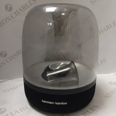 BOXED HARMAN KARDON AURA STUDIO WIRELESS HOME SPEAKER SYSTEM WITH BUILT IN MICROPHONE