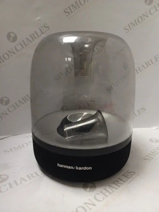 BOXED HARMAN KARDON AURA STUDIO WIRELESS HOME SPEAKER SYSTEM WITH BUILT IN MICROPHONE