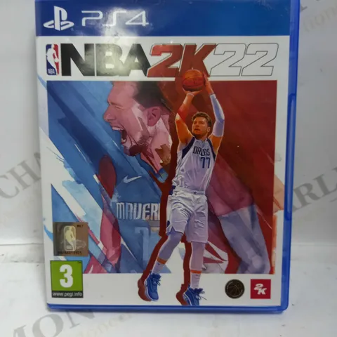 NBA 2K22 PLAYSTATION 4 GAME