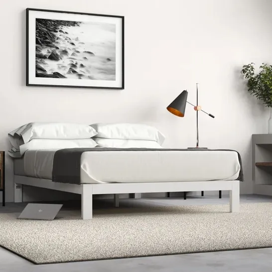 BOXED PHAEDRA WHITE BED FRAME // SIZE: UNSPECIFIED (1 BOX)