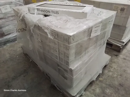 PALLET OF 40 × 5 BRAND NEW JOHNSONS HAVEN PEBBLE DECOR TILES EACH 597 × 297 × 10mm