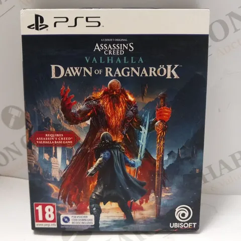 PLAYSTATION 5 ASSASSIN'S CREED VALHALLA DAWN OF RAGNAROK DOWNLOAD CODE ONLY