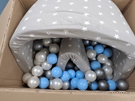 COTTON BALL PIT GREY AND STARS RRP £79.99