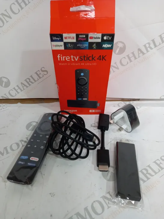 AMAZON FIRE TV STICK 4K BLACK 