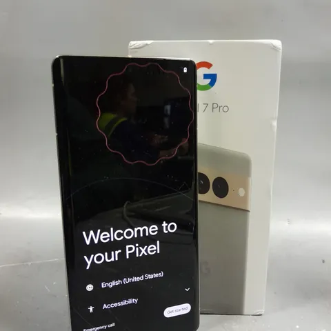 BOXED GOOGLE PIXEL 7 PRO SMARTPHONE 