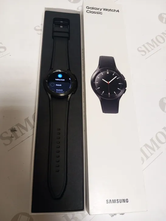 BOXED SAMSUNG GALAXY WATCH 4 CLASSIC