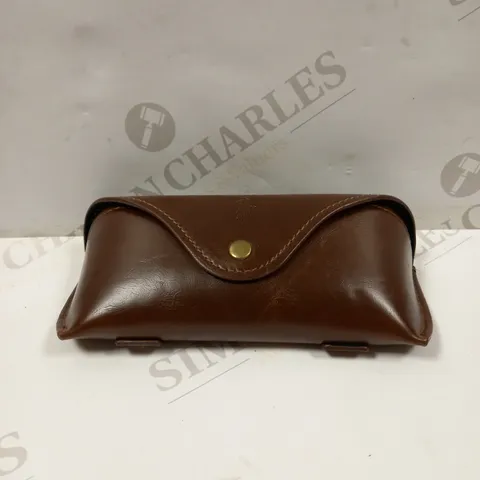 POLO RALPH LAUREN EYEGLASSES HARD LEATHER CASE