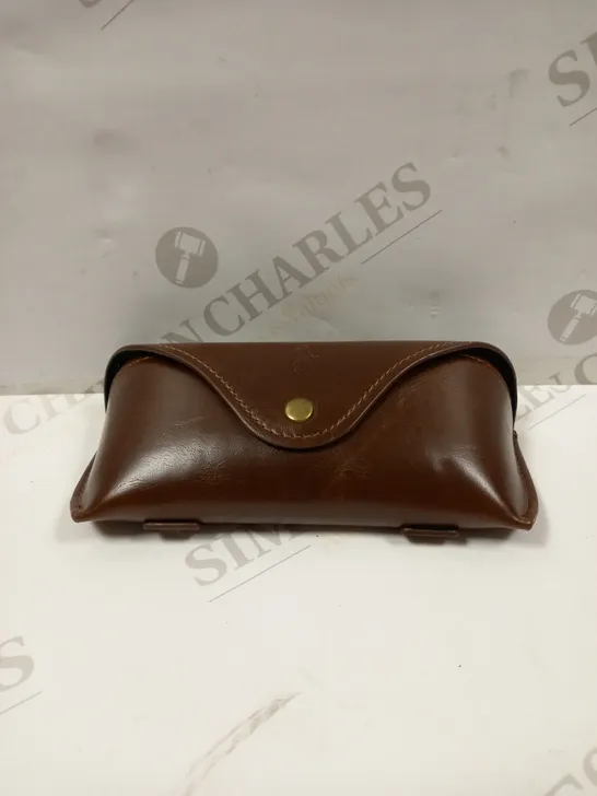 POLO RALPH LAUREN EYEGLASSES HARD LEATHER CASE