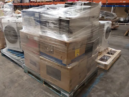 PALLET OF APPROXIMATELY 13 UNPROCESSED RAW RETURN MICROWAVES 