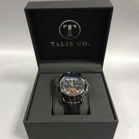 MENS TALIS CO 7120 CHRONOGRAPH WATCH – MOON PHASE MOVEMENT