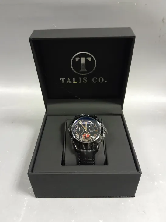 MENS TALIS CO 7120 CHRONOGRAPH WATCH – MOON PHASE MOVEMENT