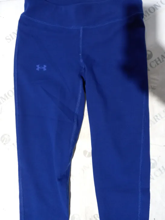 UNDER ARMOUR MOTION ANKLE LEGGINGS IN BLUE JUNIOR SIZE 24