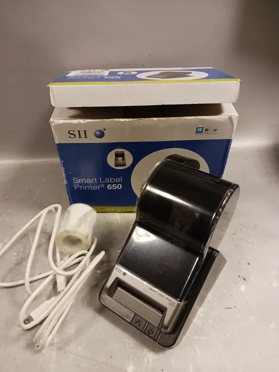 BOXED SII 650 SMART LABEL PRINTER 