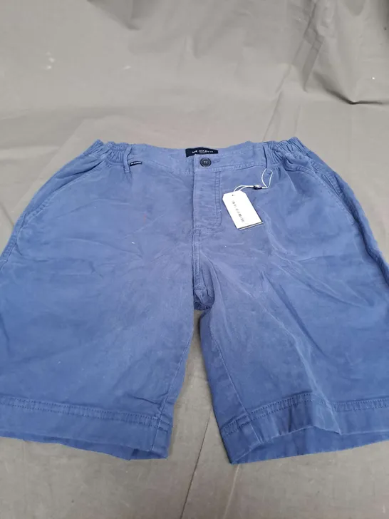 MR MARVIS THE ORIGINALS BLUE SHORTS - W34