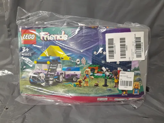 LEGO FRIENDS STARGAZING CAMPING VEHICLE TOY 42603