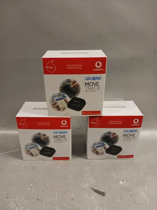 3 X BOXED VODAFONE V-BAG MOVE TRACK GPS TRACKERS 