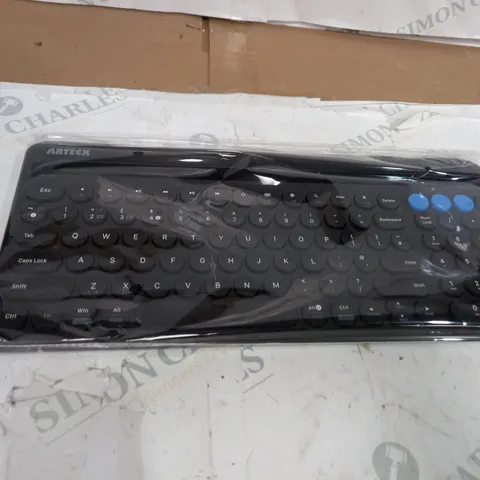 BOXED ARTECK UNIVERSAL MULTI DEVICE BLUETOOTH KEYBOARD 