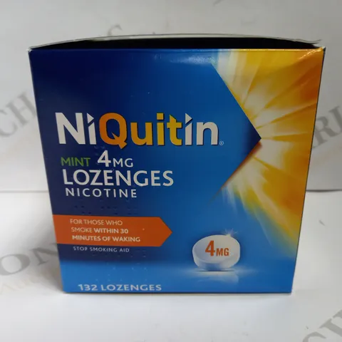 NIQUITIN MINT 4MG 132 LOZENGES