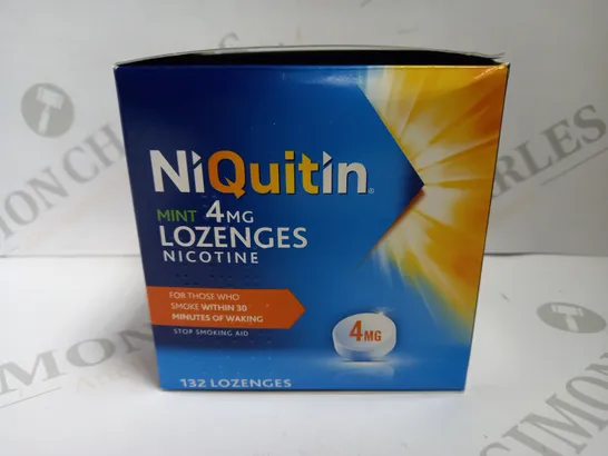 NIQUITIN MINT 4MG 132 LOZENGES