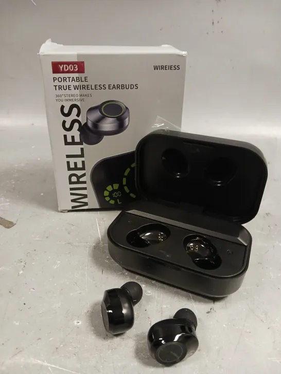 BOXED YD03 WIRELESS EARPHONES 