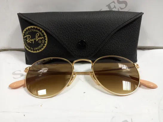 RAY-BAN RB3447 ROUND METAL SUNGLASSES 