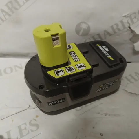 RYOBI RB18L40 18V ONE+ LITHIUM+ 4.0AH BATTERY