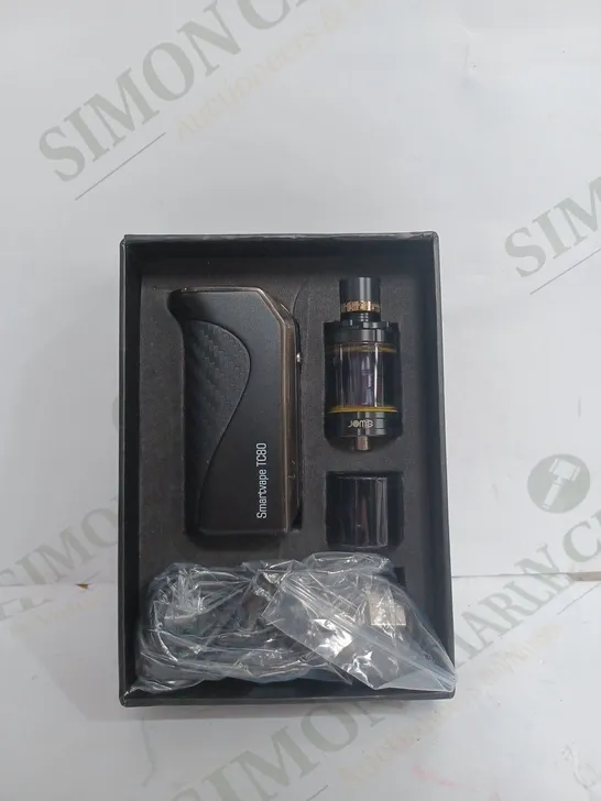 SMARTVAPE TC80 BOX MOD WITH 2200MAH BATTERY ELECTRONIC CIGARETTE VAPE KIT IN BLACK