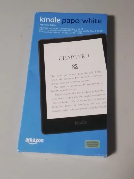 SEALED KINDLE PAPERWHITE SIGNATURE EDITION - 32GB