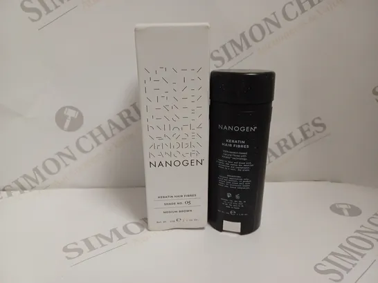 BOXED NANOGEN HAIR THICKENING FIBRES - 05 MEDIUM BROWN 