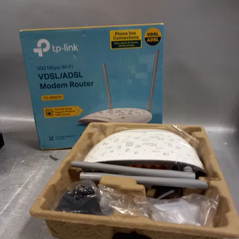 BOXED TP-LINK VDSL/ADSL MODEN ROUTER - TD-W9970