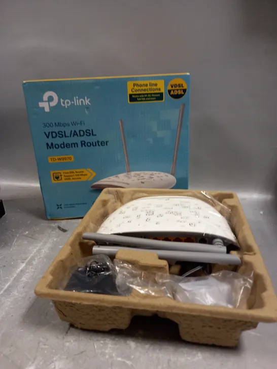 BOXED TP-LINK VDSL/ADSL MODEN ROUTER - TD-W9970